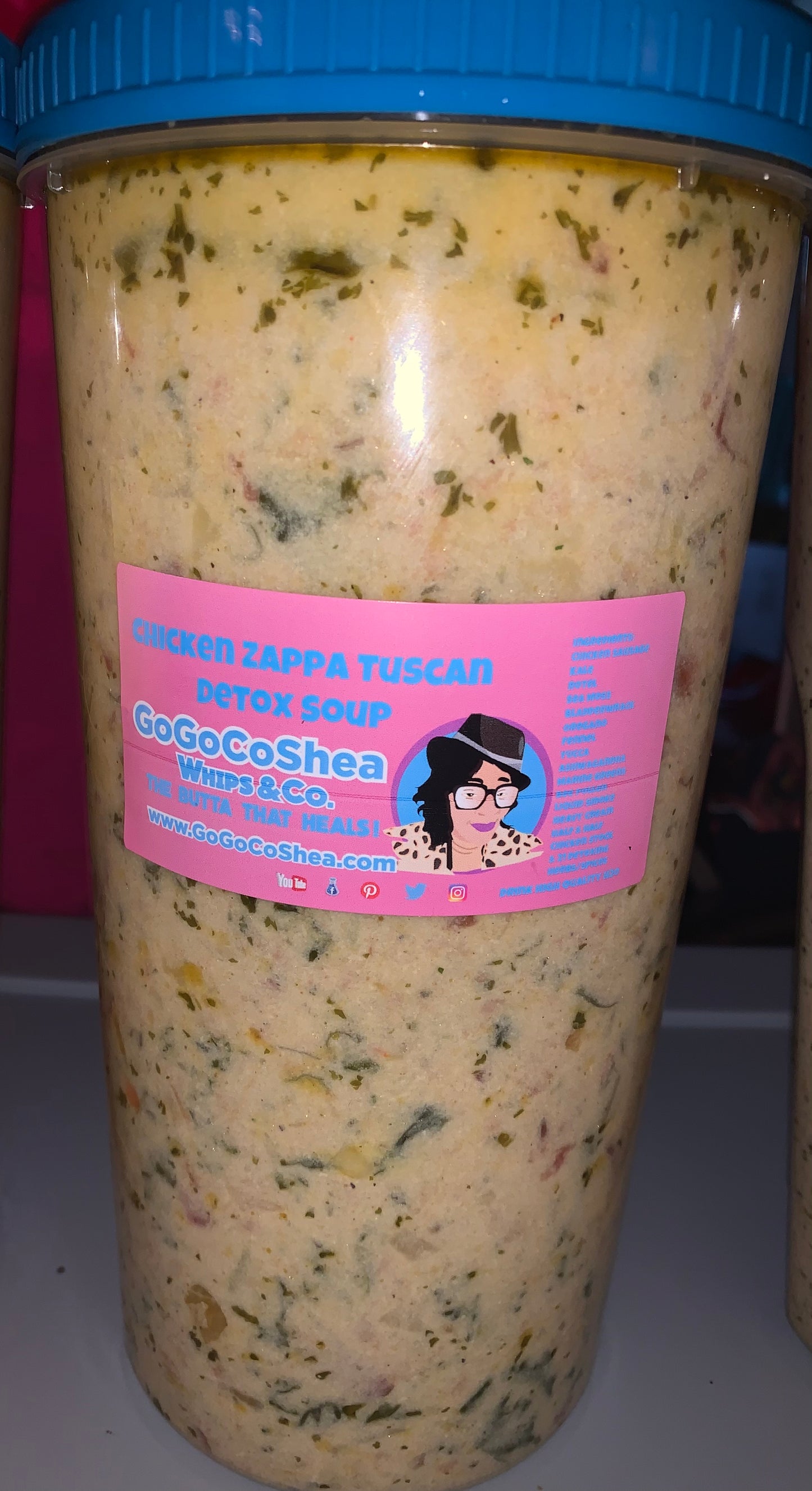 GoGo’s Chicken Zappa Tuscan Detox Soup